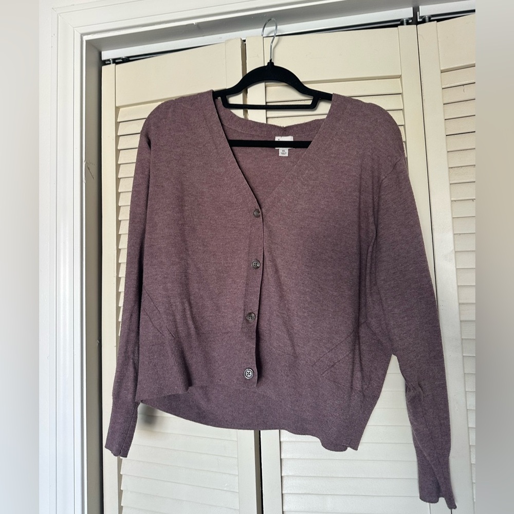 A New Day Plum Sweater
